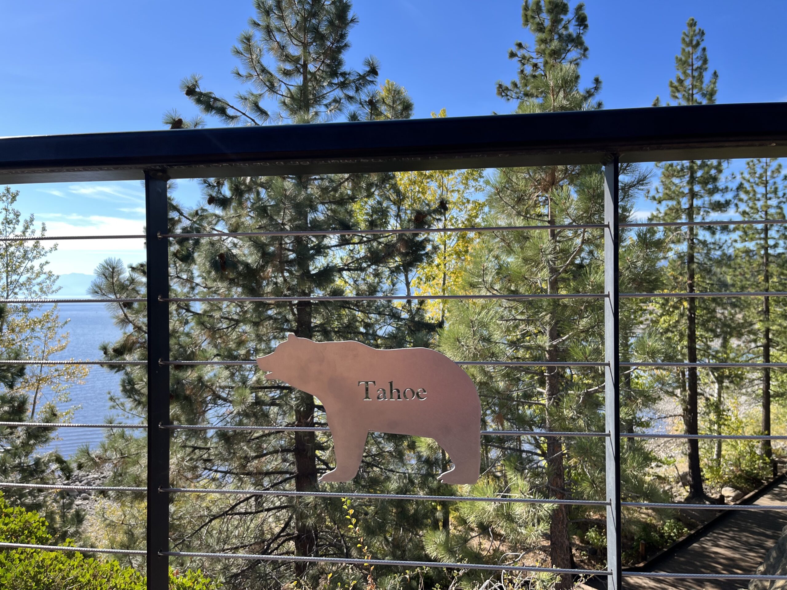 Tahoe City Bear Plaques Tahoe Fund