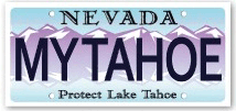 Order a NV Tahoe License Plate image