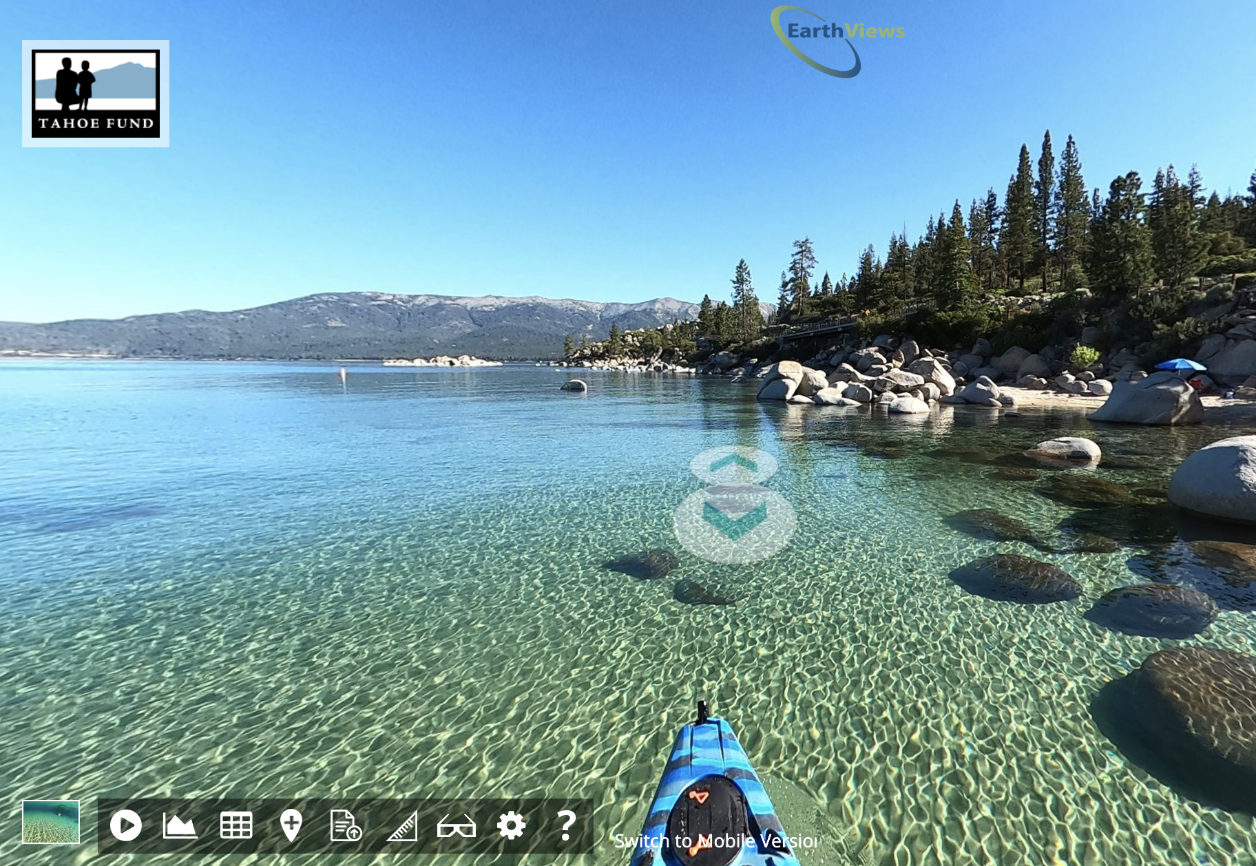 First-Ever Street View Map of Lake Tahoe's Shoreline