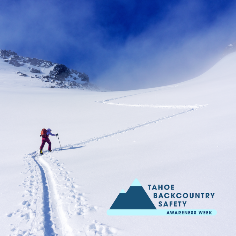 THIRD ANNUAL TAHOE BACKCOUNTRY SAFETY AWARENESS WEEK STARTS DECEMBER 12